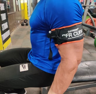 BFR, Blood Flow Restriction training, galena dr piyush jain pt