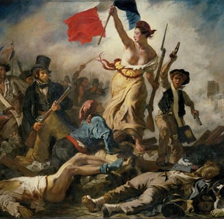 Liberty Leading the People by Eugene Delacroix