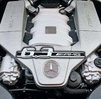 Scaled V8 Engine Model online (Mercedes-AMG M156)