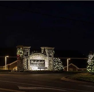 HOA Christmas lights