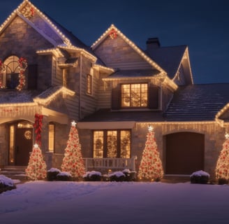 Professional Christmas Light Design and Install