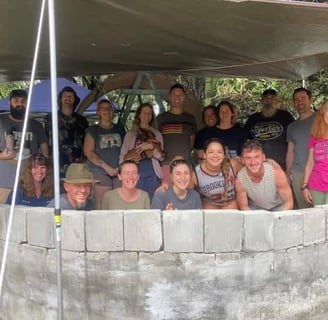 aircrete dome building workshop