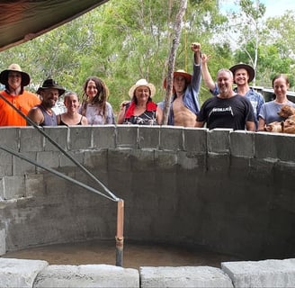 aircrete dome building workshop