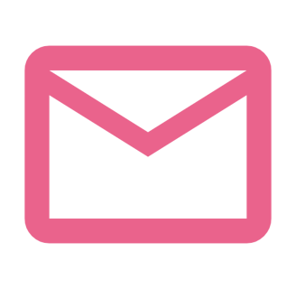 a pink envelope with a pink envelope