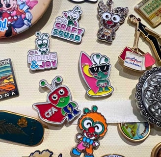 Collectible CFA Crafty Bootcamp Pins