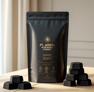 Coconut charcoal box design – PT Jatayu Energy
