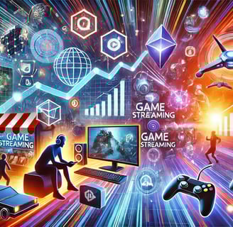 efeitos do streaming de jogos no comportamento do consumidor e no mercado, destacando acessibilidade