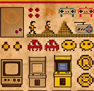 a collection of video gameboy video game controllers