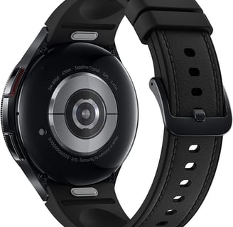 Samsung Galaxy Watch 6 con quadrante elegante e cinturino in pelle