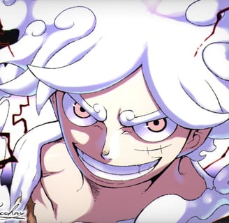 Luffy gear 5 One Piece