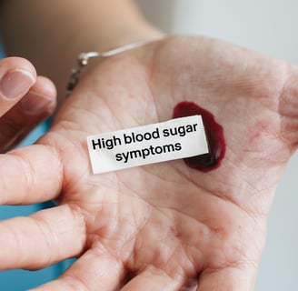High Blood Sugar Symptoms