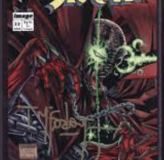 todd McFarland spawn signed comic book