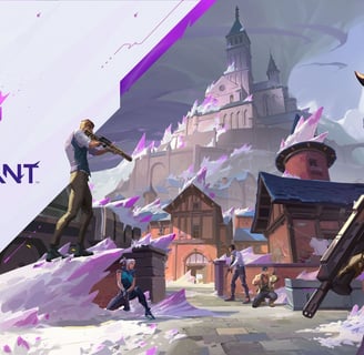 Imagem divulgada pela Riot Games para apresentar novo mapa de Valorant.