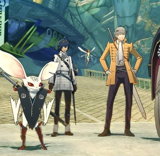 Imagem do jogo Metaphor: ReFantazio.
