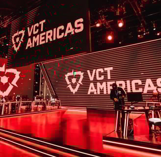 Imagem da arena onde foi disputado o torneio VCT Americas.