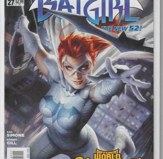 a comic book cover of batgirl, more comics to come.