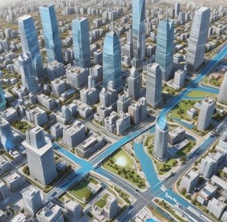  área de Smart Cities, CIM, Gêmeos Digitais, BIM e GIS: