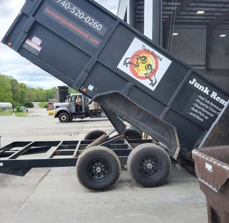 TWO RAMS JUNK REMOVAL & PROPERTY SERVICES FAST RELIABLE FULL SERVICE JUNK REMOVAL