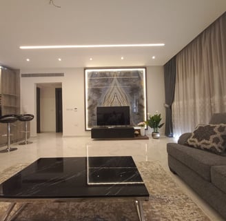 شقة مفروشة بالكامل للإيجار في Lake View Residence 60K, Abaza Kingdom