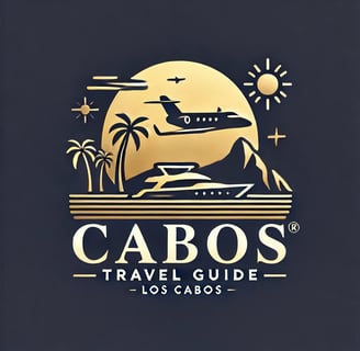 a logo for cabos travel guide