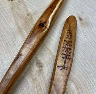 Kolorosing on spoon fir tree