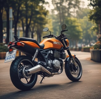 foto de uma moto
