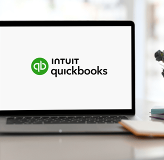 Laptop with Quickbooks Online