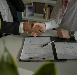 signature contrat btp