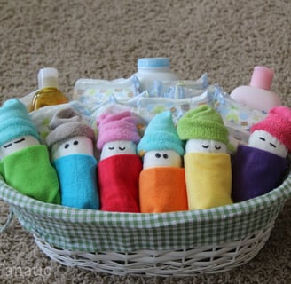 diaper baby basket
