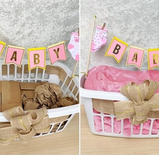 DIY baby basket