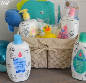 bath baby basket