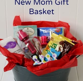 Mom baby basket