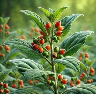 Ashwagandha in Bloom