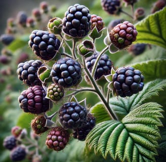 Blackberry plant