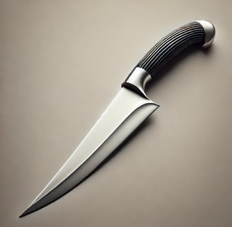 A boning knife blade