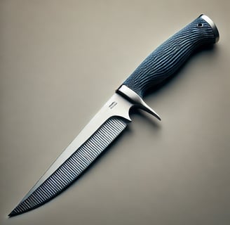 A fillet knife blade