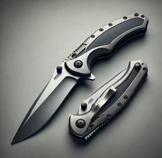 a folding knife edc carry