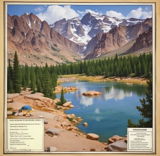 Illustrated map of Oklahoma featuring popular camping locations like Beavers Bend, Wichita Mountains, and Lake Murray State P