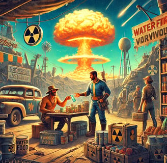 post nuclear war imagery