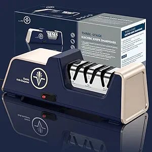 3 stage electric knife sharpener
