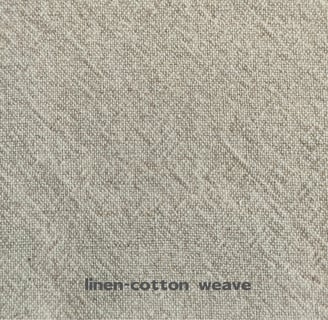 linen-cotton weave