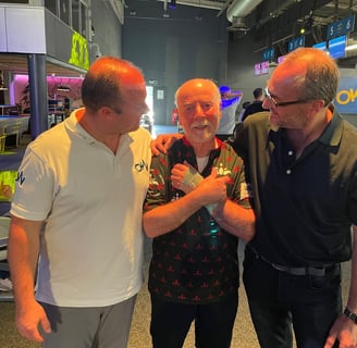 Dany avec Julien Guéret et Eric Courault ancien champion de France
