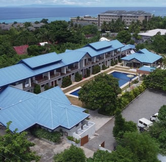 Casa Niño resort overhead view