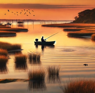 IMAGE OF FISHING ON THE CHESEPEAKE MARYLAND