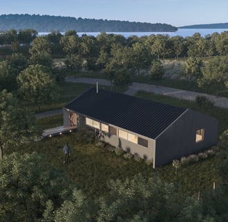 Cabin exterior render