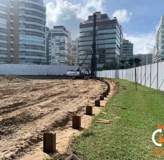 tapumes metálicos de alta qualidade