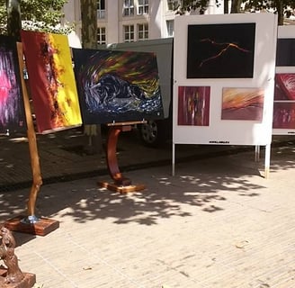 exposition LAOU artiste peintre