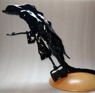 sculpture représentant la mort