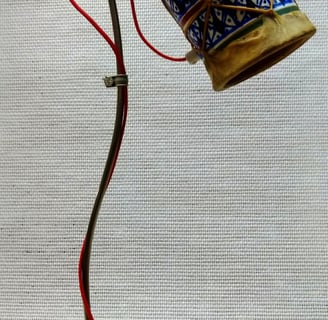 lampe en percussion par LAOU 