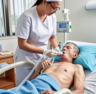 Physiotherapy for ventilator support patients.
